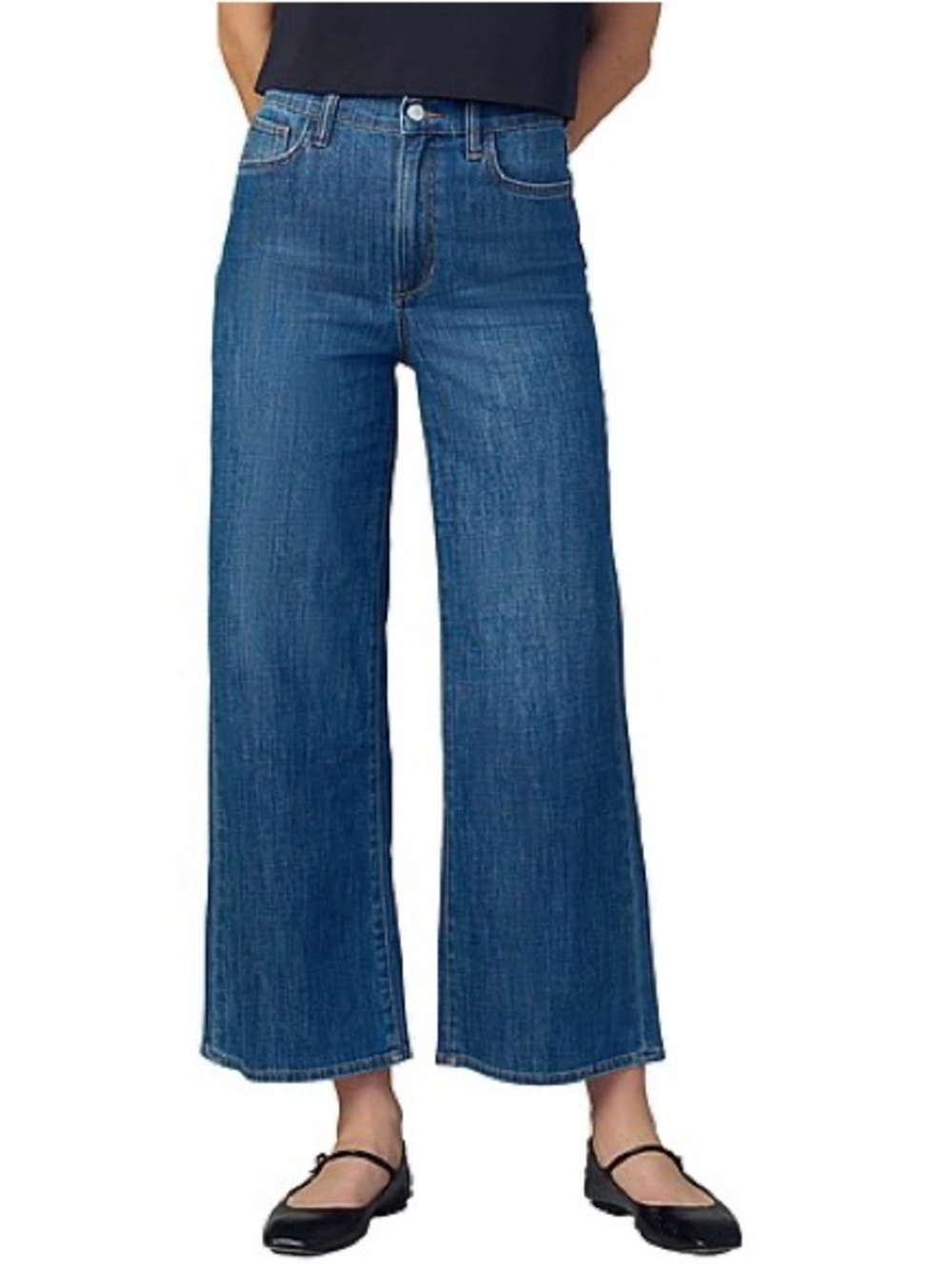 Joe’s Jeans The Mia High Rise Wide Leg Ankle Jeans in Phenomenal